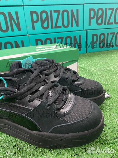 Дутыши Puma 180 tones Черные Оригинал Poizon