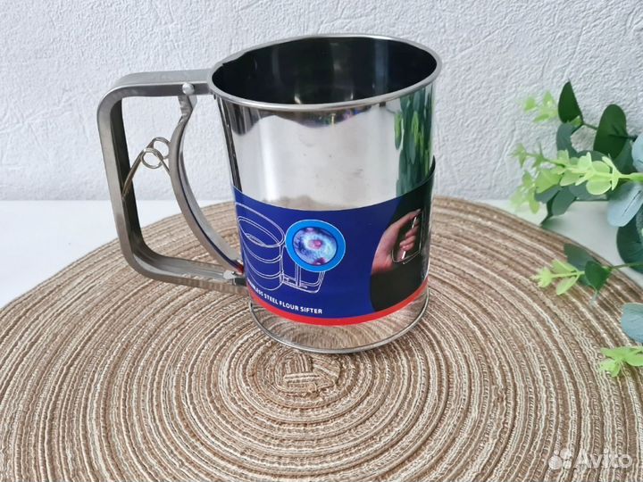 Кружка сито для муки новая