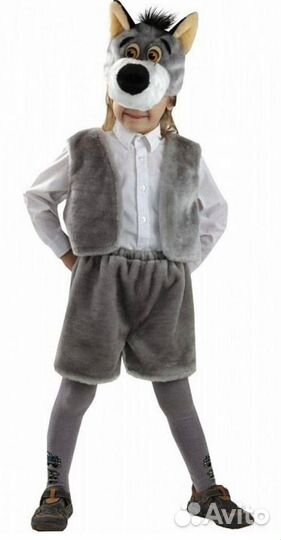 Костюм волка и белки