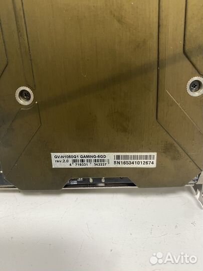 GeForce GTX1060 6Gb Gaming G1 castom