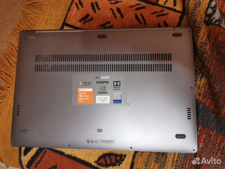 Xiaomi mi notebook Pro 15,6 gtx 1050 (256Gb+2Tb)