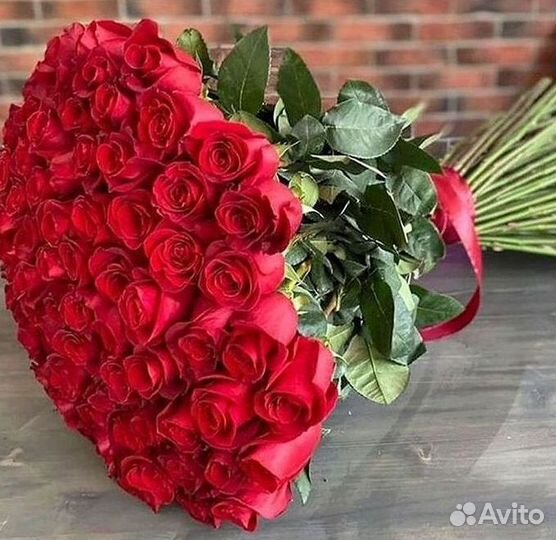 Высокие розы Букеты с доставкой