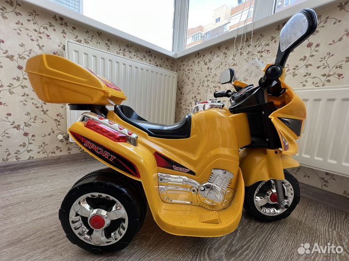 Детский мотоцикл на аккумуляторе