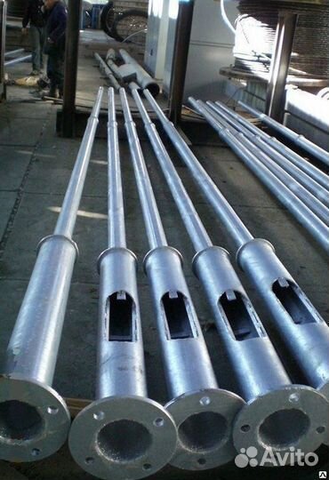 Опоры освещения стальные трубчатые