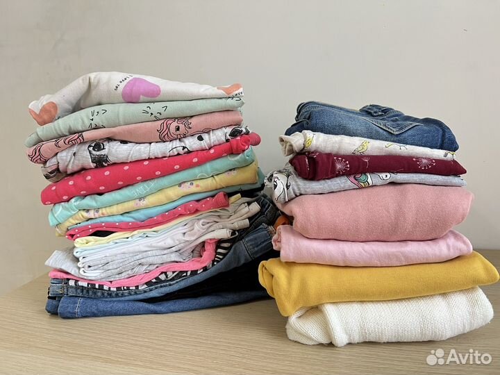 Большой пакет одежды hm 110-116