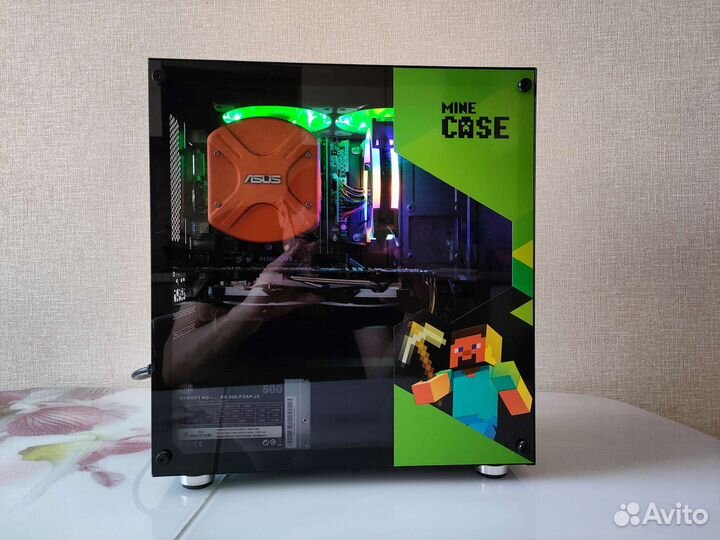 Intel i5-7600 (4,1GHz) SSD\HDD + MSI RX580 (8Gb)