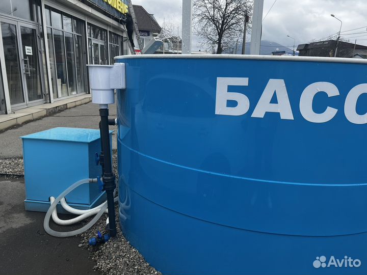 Бассейн из полипропилена
