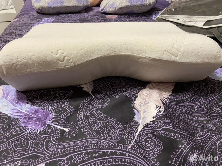 Анатомическая подушка с эффектом памяти