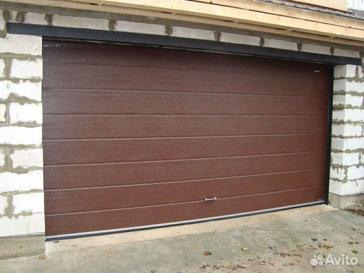 Секционные гаражные ворота