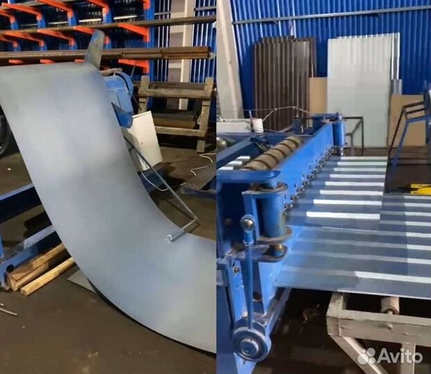 Линия для изготовления профнастила