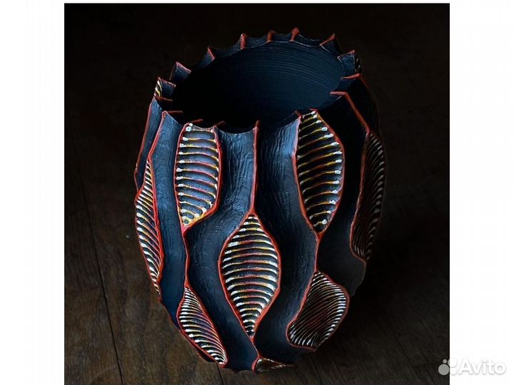 Современная скульптура ваза Лава 150 см