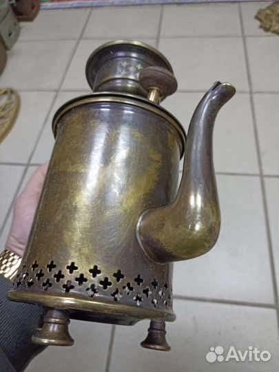 Чайник самовар на дровах