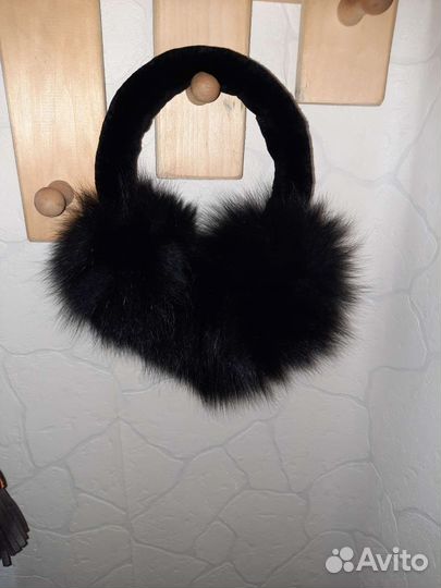 Наушники из песца и кролика