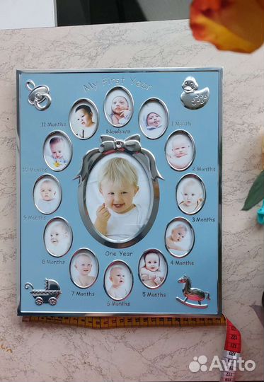 Фоторамка на рождение ребёнка