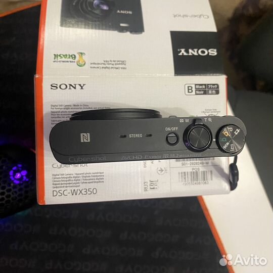 Фотоаппарат sony cyber shot dsc wx350