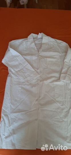 Медицинский халат хлопковый новый