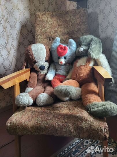 Мягкие игрушки большие СССР