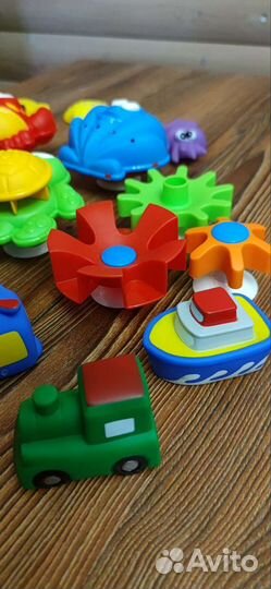 Развивающие игрушки для купания