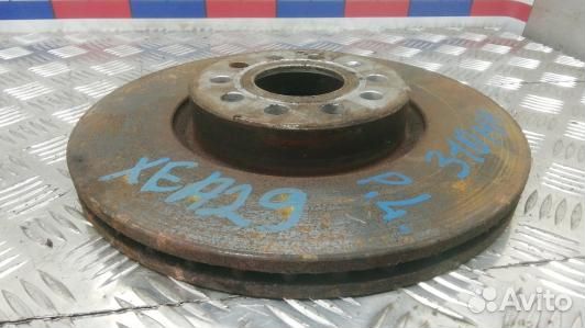 Диск тормозной передний volkswagen passat B6 (XEA2