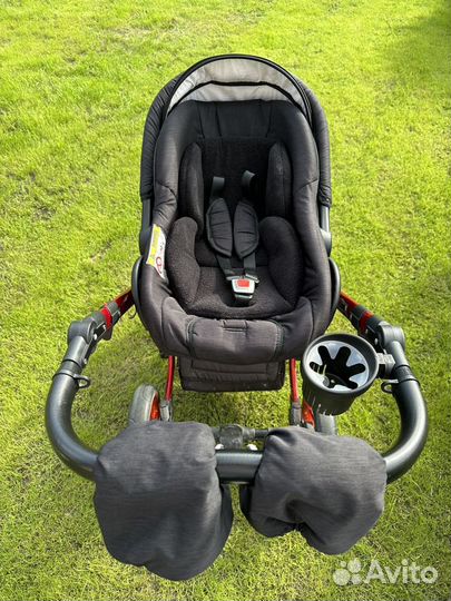 Коляска 3 в 1 Bebe mobile Castello