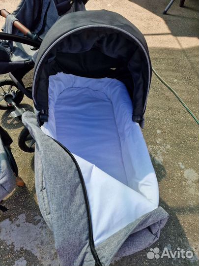 Коляска 3 в 1 Rico Basic Bella Lux