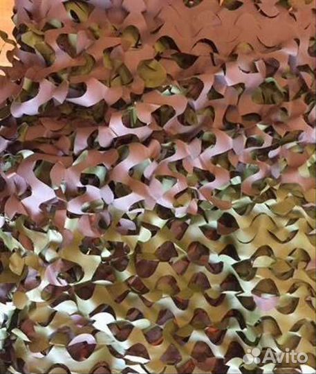 Маскировочная сеть коричневая
