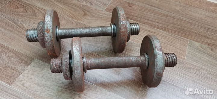 Гантели разборные