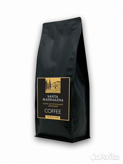 Кофе в зерне Вишня с Коньяком S.Maddalena 500г опт