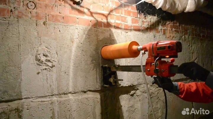 Алмазное сверление, алмазная резка