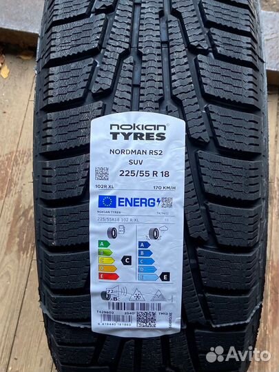 Nokian Tyres Nordman RS2 SUV 225/55 R18 102R