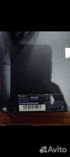 Sony playstation 2 + кулер от пс 4 про