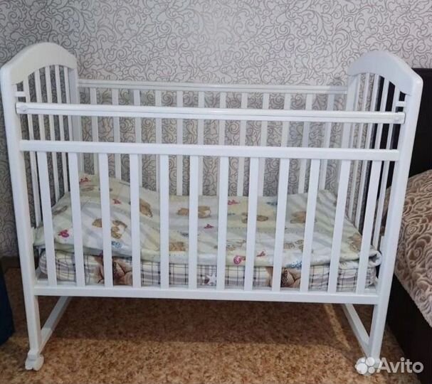 Кроватка детская с наполнением