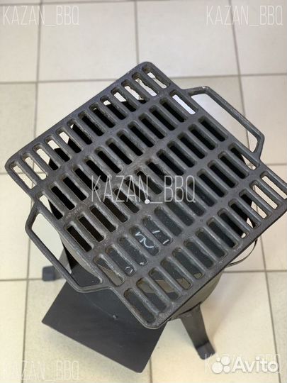 Чугунная решетка гриль