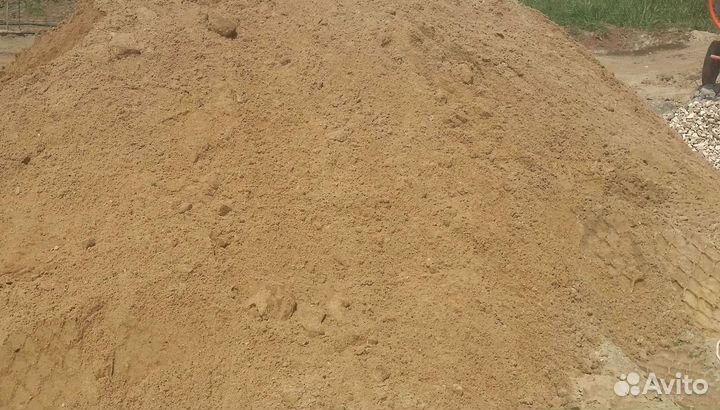 Песок с доставкой (карьерный, мытый)