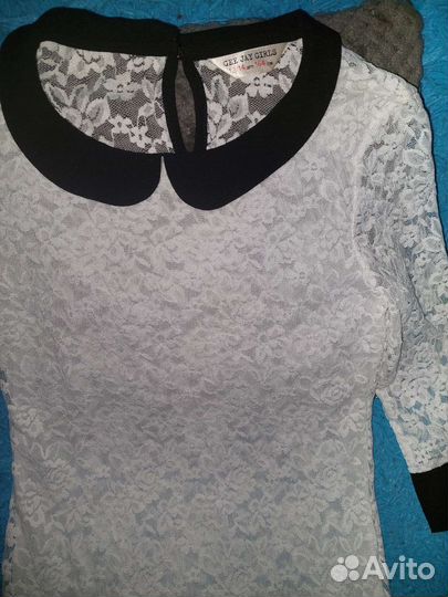 Блузки школьные 158 164 пакетом