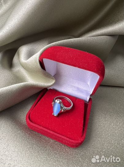 Кольцо под серебро