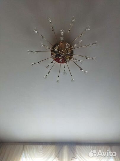 Люстра потолочная бу