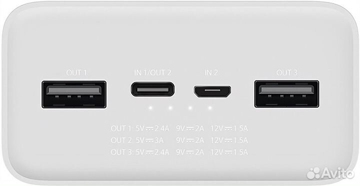 Внешний аккумулятор Xiaomi Mi Power Bank 3 30000ma