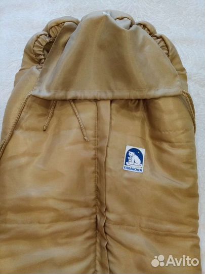 Меховой конверт (кокон) Heitman Eisbarchen (нату