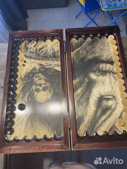 Нарды ручной работы новые