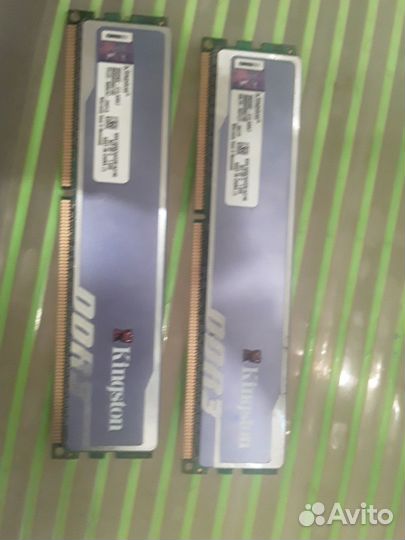 Оперативная память ddr3 2шт по 4 gb