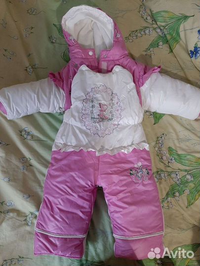 Зимний комбинезон на девочку