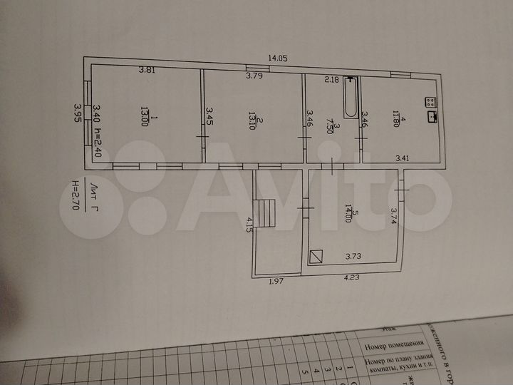 Дом 59,4 м² на участке 30,2 сот.