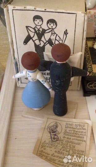 Сувенирные куклы СССР- Близницы