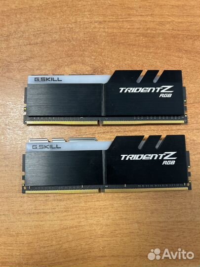 Оперативная память ddr4 32Gb G.Skill Trident Z RGB