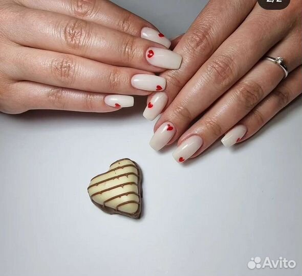 Наращивание ногтей -20 на первое посещение