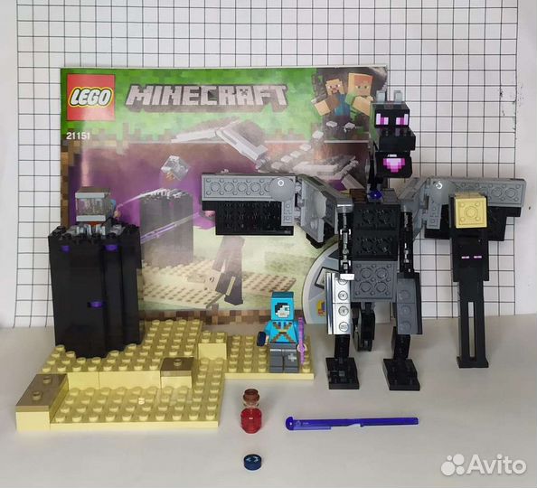 Конструктор lego Minecraft