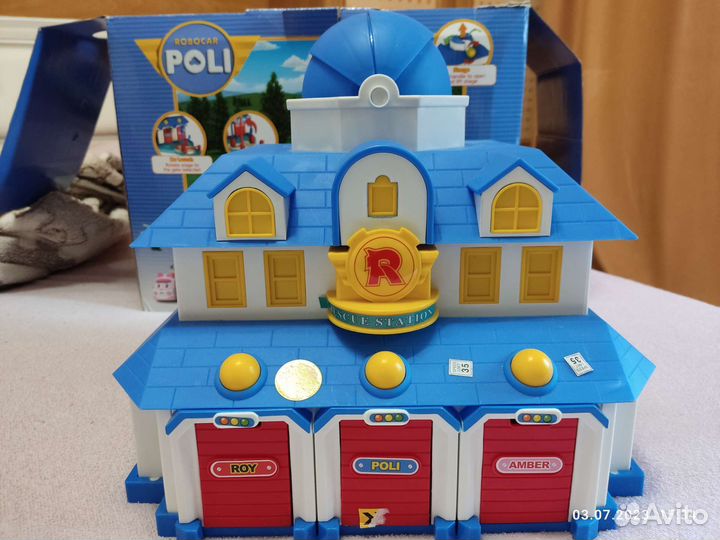 Робокар поли база