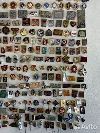 Коллекция значков СССР 200+шт