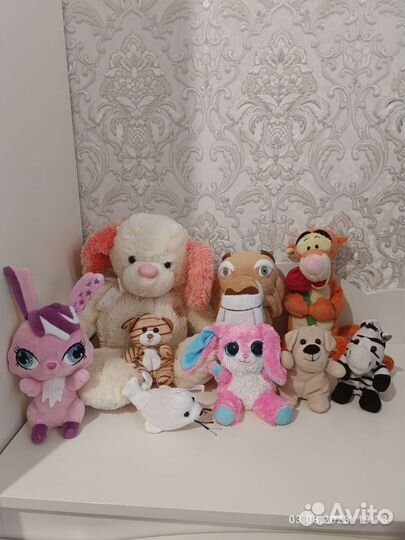 Мягкие игрушки пакетом